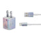 Rose Quartz & Serenity Abstract iPhone Charger (5W USB) Skin
