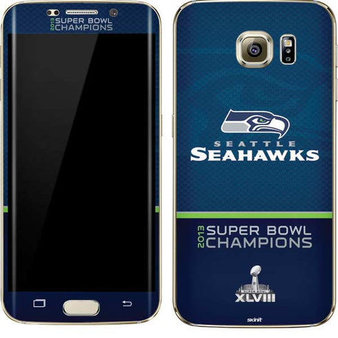 NFL Seattle Seahawks Super Bowl XLVIII Galaxy S7 Edge Skin
