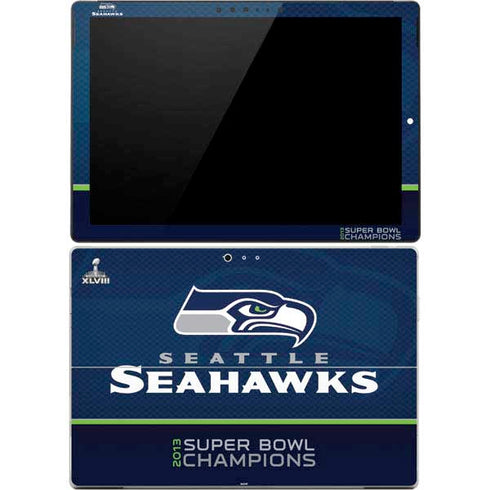 NFL Seattle Seahawks Super Bowl XLVIII Surface Pro 4 Skin