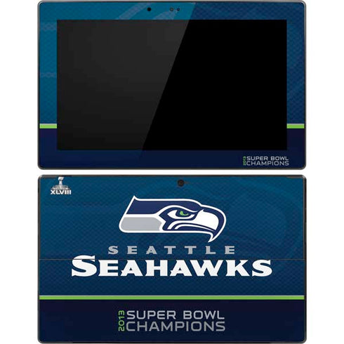 NFL Seattle Seahawks Super Bowl XLVIII Surface Pro Tablet Skin