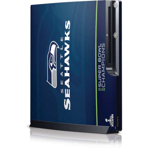 NFL Seattle Seahawks Super Bowl XLVIII Playstation 3 & PS3 Slim Skin