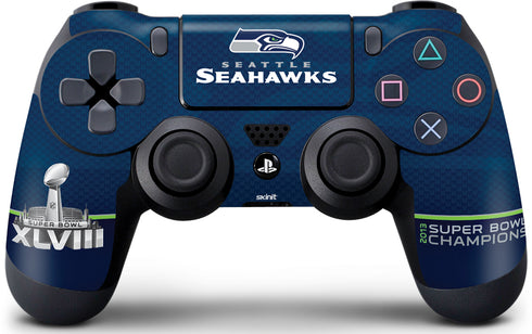 NFL Seattle Seahawks Super Bowl XLVIII PS4 Controller Skin