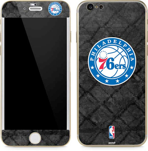 NBA Philadelphia 76ers Black Rust iPhone 6/6s Skin