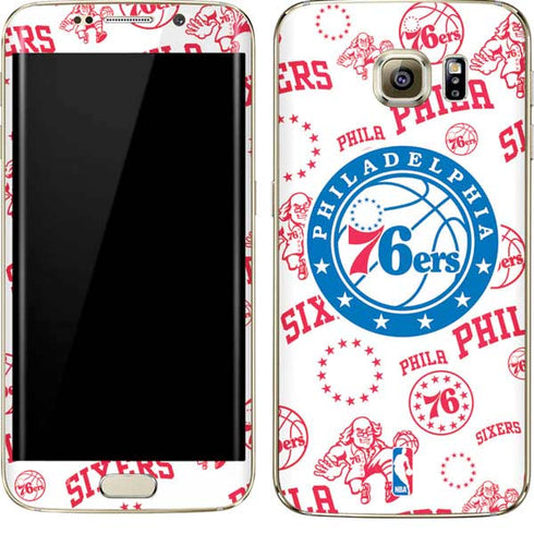 NBA Philadelphia 76ers Blast Galaxy S7 Edge Skin