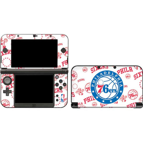 NBA Philadelphia 76ers Blast 3DS XL 2015 Skin