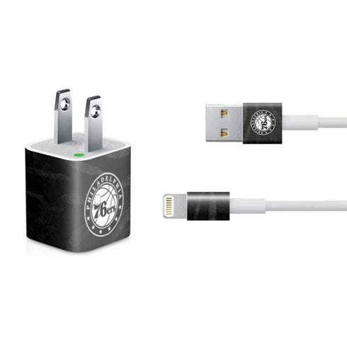 NBA Philadelphia 76ers Animal Print iPhone Charger (5W USB) Skin