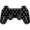 Skull and Crossbones (white) PS3 Dual Shock wireless controller Skin