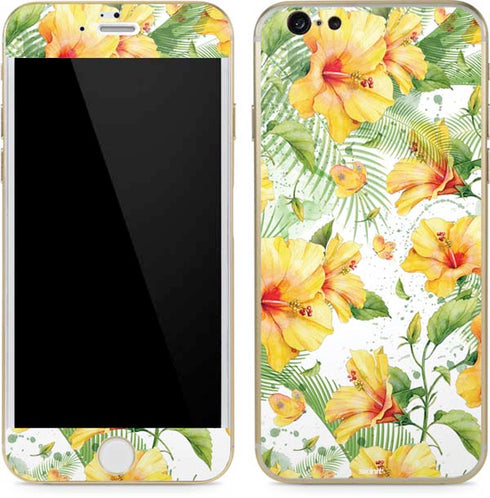 Yellow Hibiscus iPhone 6/6s Skin