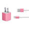 Bubble Gum Pink iPhone Charger (5W USB) Skin