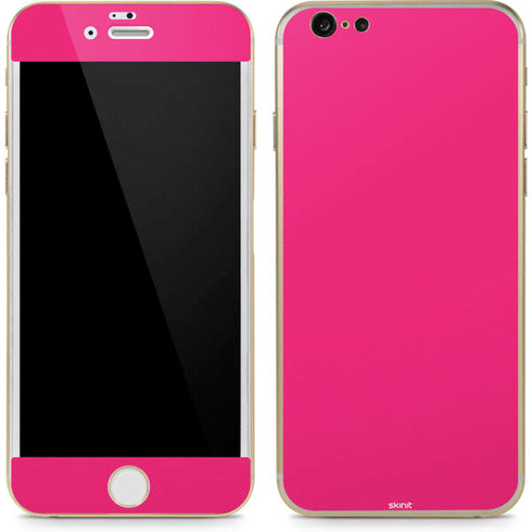 HOT Pink Solid iPhone 6/6s Skin