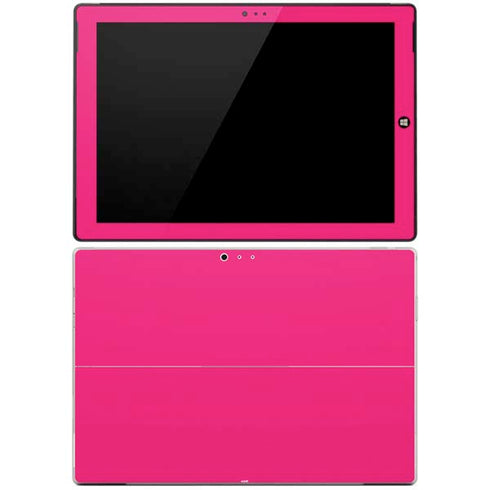 HOT Pink Solid Surface Pro 3 Skin
