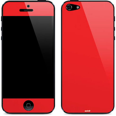 Red Solid iPhone 5/5s/5SE Skin