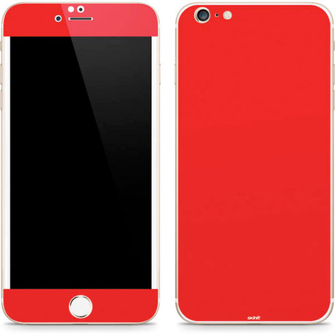 Red Solid iPhone 6/6s Plus Skin