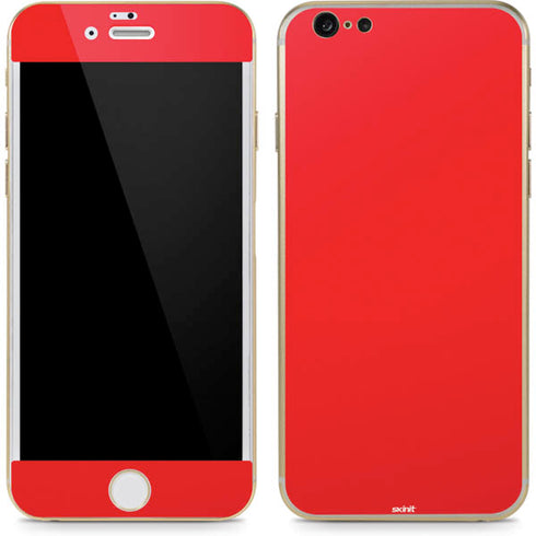 Red Solid iPhone 6/6s Skin