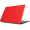Red Solid Apple MacBook Skin