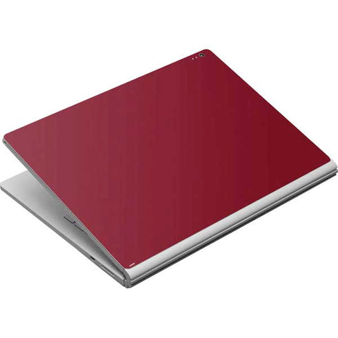 Burgundy Solid Surface Book Skin