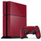 Burgundy Solid PS4 Console and Controller Bundle Skin