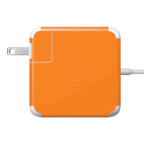 Orange Solid 85W Power Adapter (15 and 17 inch MacBook Pro Charger) Skin