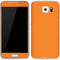 Orange Solid Galaxy S7 Skin