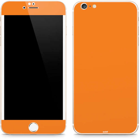 Orange Solid iPhone 6/6s Plus Skin
