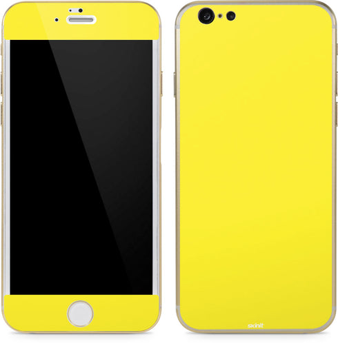 Yellow Solid iPhone 6/6s Skin