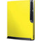 Yellow Solid Playstation 3 & PS3 Slim Skin