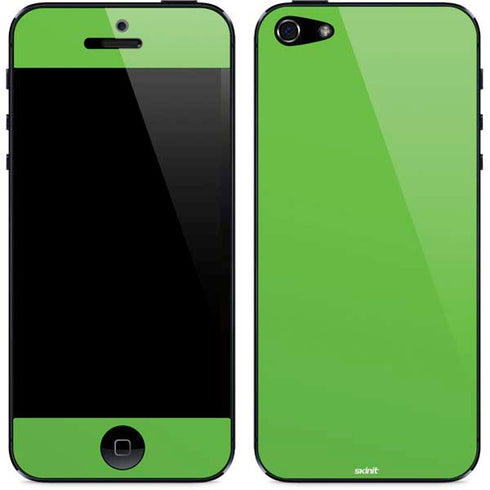 Green Solid iPhone 5/5s/5SE Skin