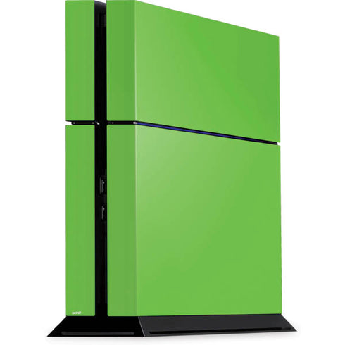 Green Solid PS4 Console Skin