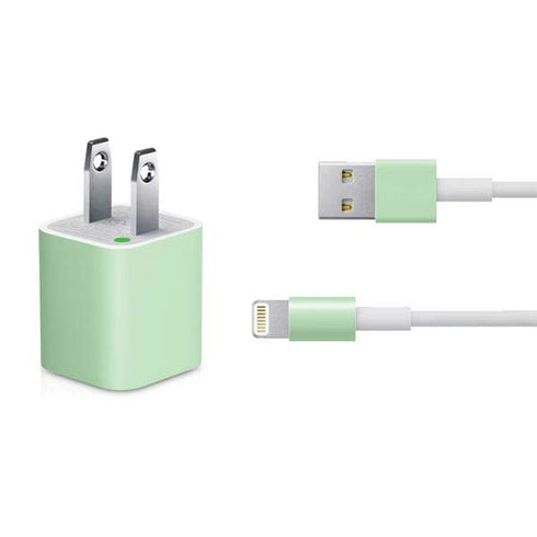 Celadon Solid iPhone Charger (5W USB) Skin
