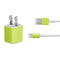 Lime Solid iPhone Charger (5W USB) Skin