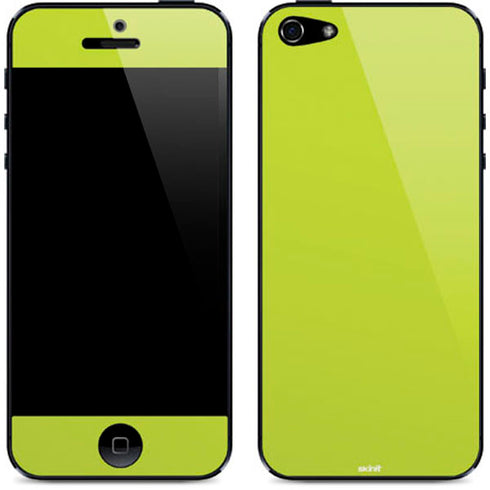 Lime Solid iPhone 5/5s/5SE Skin