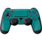 Teal Blue Solid PS4 Controller Skin