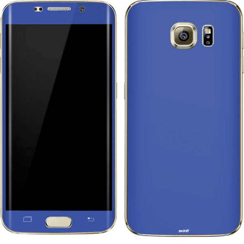 Blue Solid Galaxy S7 Edge Skin