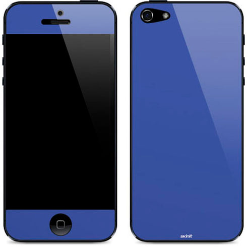 Blue Solid iPhone 5/5s/5SE Skin