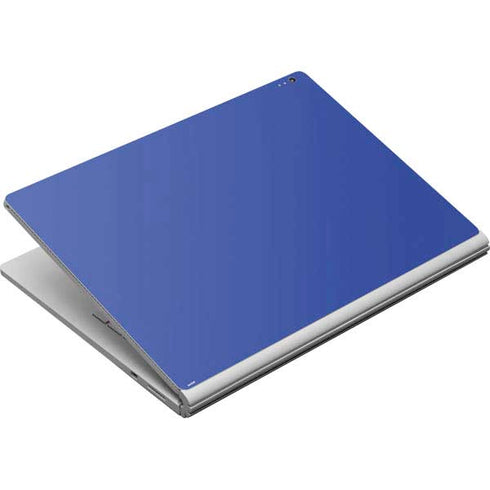 Blue Solid Surface Book Skin