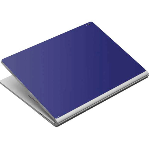 Navy Blue Solid Surface Book Skin