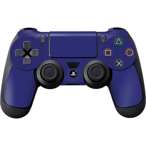 Navy Blue Solid PS4 Controller Skin