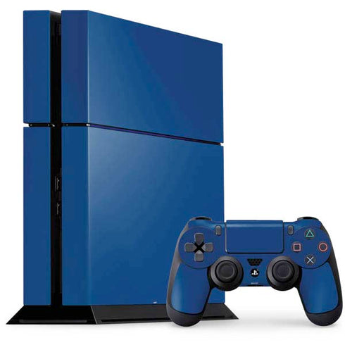 Midnight Blue PS4 Console and Controller Bundle Skin