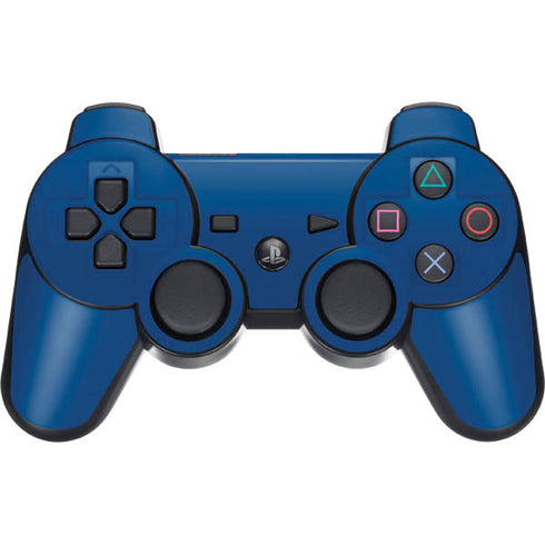 Midnight Blue PS3 Dual Shock wireless controller Skin