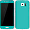 Aqua Blue Blue Solid Galaxy S7 Skin