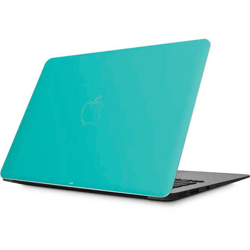 Aqua Blue Blue Solid Apple MacBook Skin
