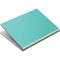 Turquoise Blue Solid Surface Book Skin