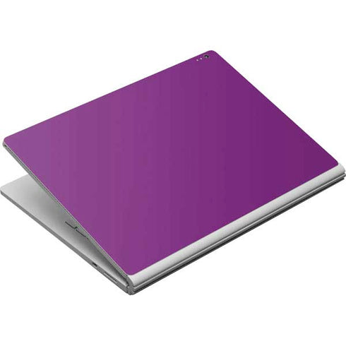 Purple Solid Surface Book Skin