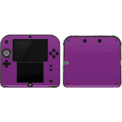 Purple Solid Nintendo 2DS Skin