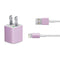 Lilac Solid iPhone Charger (5W USB) Skin