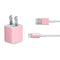 Light Pink iPhone Charger (5W USB) Skin