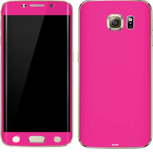 Magenta Solid Galaxy S7 Edge Skin