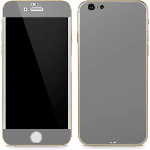 Gray Solid iPhone 6/6s Skin
