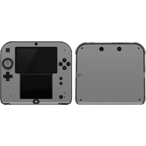 Gray Solid Nintendo 2DS Skin