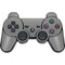 Gray Solid PS3 Dual Shock wireless controller Skin